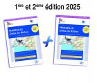 Pack carte plastifiée Marseille Delta du Rhône 1ère et 2nde édition 2025
