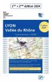Pack carte Lyon Vallée du Rhône 1/250000 1ère et 2nde édition 2024