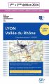 Pack carte plastifiée Lyon Vallée du Rhône 1/250000 1ère et 2nde édition 2024