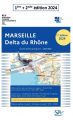 Pack carte Marseille Delta du Rhône 1/250000 1ère et 2nde édition 2024