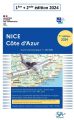 Pack carte Nice Côte d'Azur 1/250000 1ère et 2nde édition