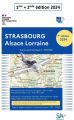 Pack carte Strasbourg Alsace-Lorraine 1/250000 1ère et 2nde édition