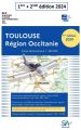 Pack carte Toulouse Région Occitanie 1/250000 1ère et 2nde édition