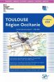 Carte plastifiée "250 K" Toulouse Région Occitanie 2024 - 1ère édition 2024