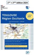 Pack carte Toulouse Région Occitanie 1/250000 1ère et 2nde édition