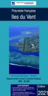 Carte Iles Du Vent - Polynésie française 2021