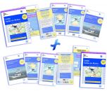 Pack Documents VFR plastifiés + carte plastifiée 250K Lyon Vallée du Rhône - 1ère + 2nde édition 2025