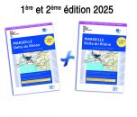 Pack carte plastifiée Marseille Delta du Rhône 1ère et 2nde édition 2025